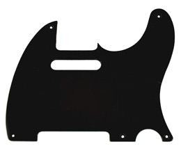 All Parts PG0560034 Pick Guard for Tele Black Matte 1-Ply (5 Screw Holes) 1