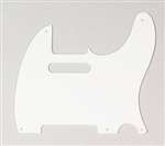 All Parts PG0560051 Pick Guard for Tele Parchment (Old White) 1-Ply (5 Screw Holes) 1