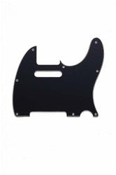 All Parts PG0562033 Pick Guard for Tele Black 3-Ply (B/W/B) (8 Screw Holes) 1