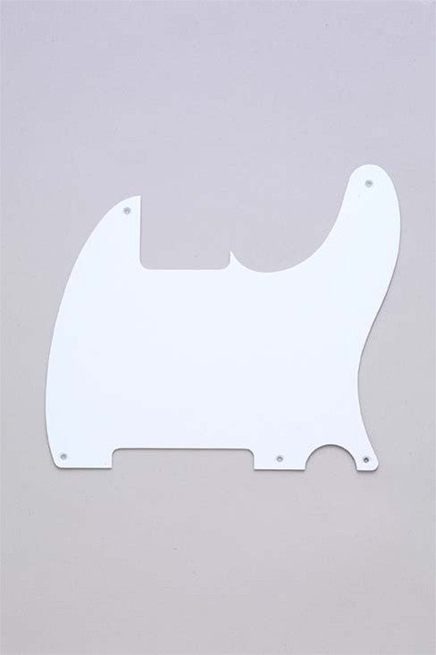 All Parts PG0567025 Pick Guard for Esquire White 1-Ply (5 Screw Holes) 1