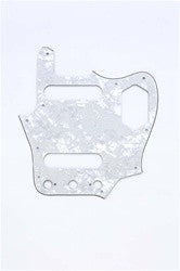 All Parts PG0580055 Pick Guard for Jaguar White Pearloid 3-Ply (WP/W/B) 1