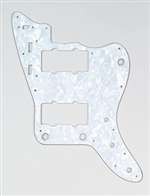 All Parts PG0582055 Pick Guard for Jazzmaster White Pearloid 3-Ply (WP/W/B) 1