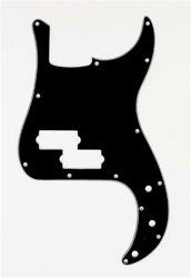 All Parts PG0750033 Pick Guard for P Bass Black 3-Ply (B/W/B) 1