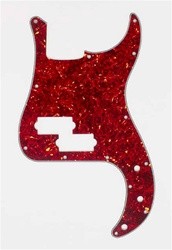 All Parts PG0750044 Pick Guard for P Bass Vintage Red Tortoise 3-Ply (RT/W/B) 1