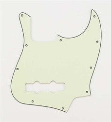 All Parts PG0755024 Pick Guard for J Bass Mint Green 3-Ply (MG/B/MG) 1