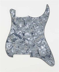 All Parts PG0992053 Pick Guard Outline for Strat (No Holes) Black Pearloid 3-Ply 1