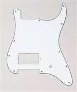 All Parts PG0993035 Pick Guard 1 Humbucking - 1 Pot Hole Strat White 3-Ply 1