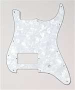 All Parts PG0993055 Pick Guard 1 Humbucking - 1 Pot Hole Strat White Pearloid 1