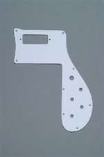 All Parts PG9845025 Pick Guard for Rickenbacker Bass 4001 White 1-Ply 1973 and Earlier 1