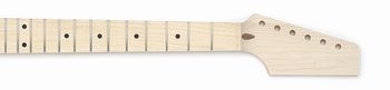 All Parts PHM1 Half Paddle Head Neck 1-Piece Maple 22 Jumbo Frets with Tuner Holes 12 Radius 1