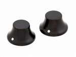 All Parts PK31970E0 Ebony Wood Bell Knobs (2) Push-On 1