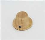 All Parts PK31970M0 Maple Wood Bell Knobs (2) Push-On 1