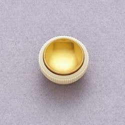 All Parts PK3280000 Hofner Style Teacup Knobs (2) with Gold Reflector 1