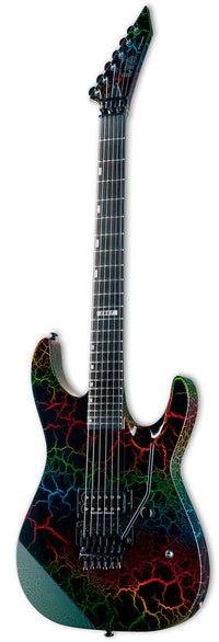 ESP LTD M-1 CTM 87 RC Guitarra Eléctrica Rainbow Crackle 2