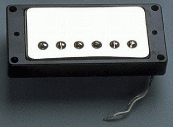 All Parts PU0409010 Humbucking Pickup with Chrome Cover and Black Mounting Ring 85K Ohms 1