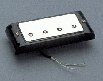 All Parts PU0419010 Humbucking Bridge Pickup for Gibson Bass with Cover & Black Ring 100K Ohms 1