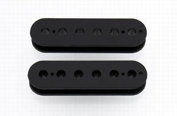 All Parts PU6910023 Humbucking Plastic Vintage Style Bobbin Set Black 1