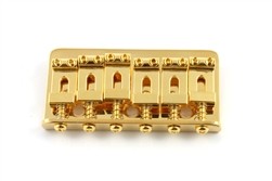 All Parts SB0100002 Non-Tremolo Steel Bridge for Strat Gold Plated 1