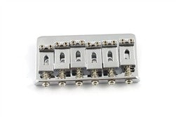 All Parts SB0100010 Non-Tremolo Steel Bridge for Strat Chrome Plated 1