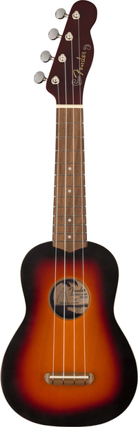 Fender Venice Ukelele Soprano 2 Colores Sunburst 1