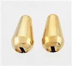 All Parts SK0710002 Switch Knobs (2 Pieces) for Strat Fits USA Switch Gold 1