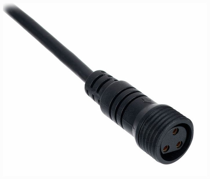 Cameo DMX3 AD In IP65 Cable Adaptador XLR Macho a IP65 Hembra de 1 Metro 3