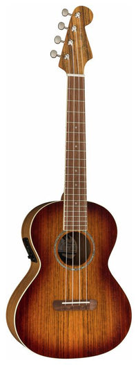 Fender Rincon Ukelele Electrificado Tenor Aged Cognac Burst 2