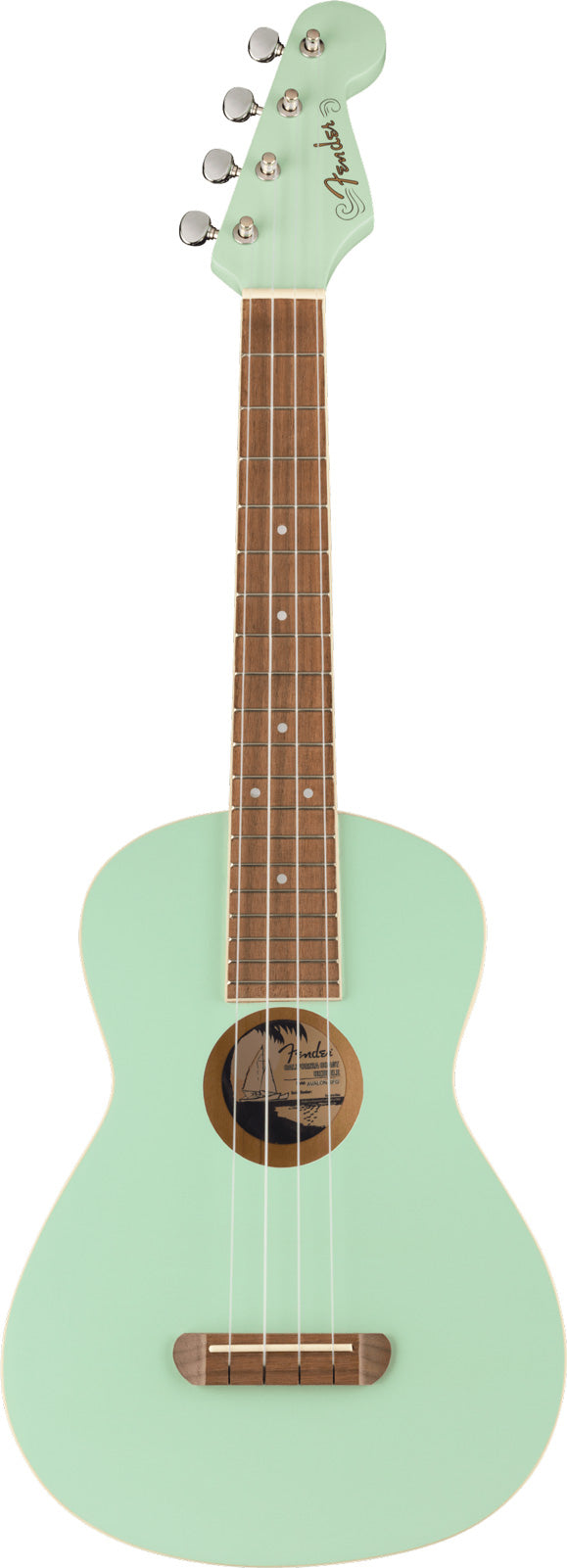 Fender Avalon Ukelele Tenor Surf Green 1