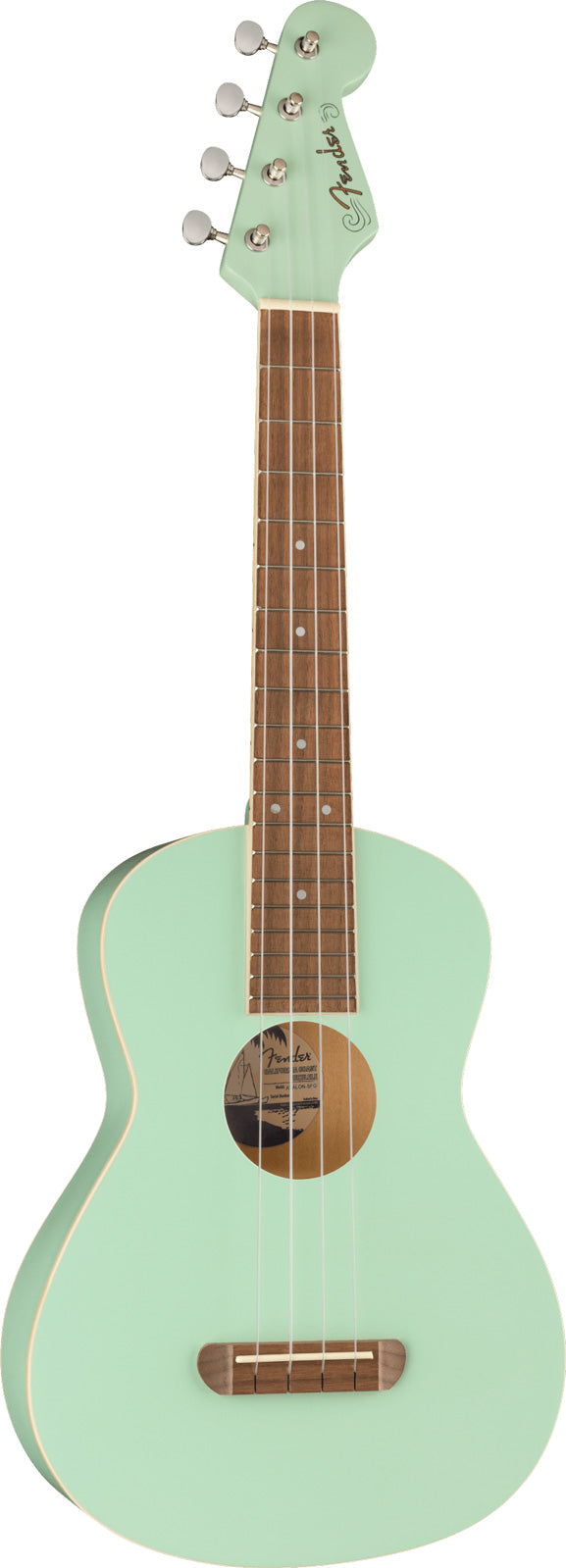 Fender Avalon Ukelele Tenor Surf Green 3