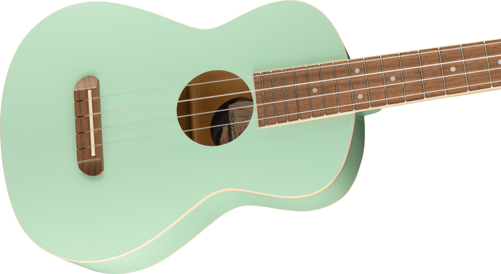 Fender Avalon Ukelele Tenor Surf Green 4