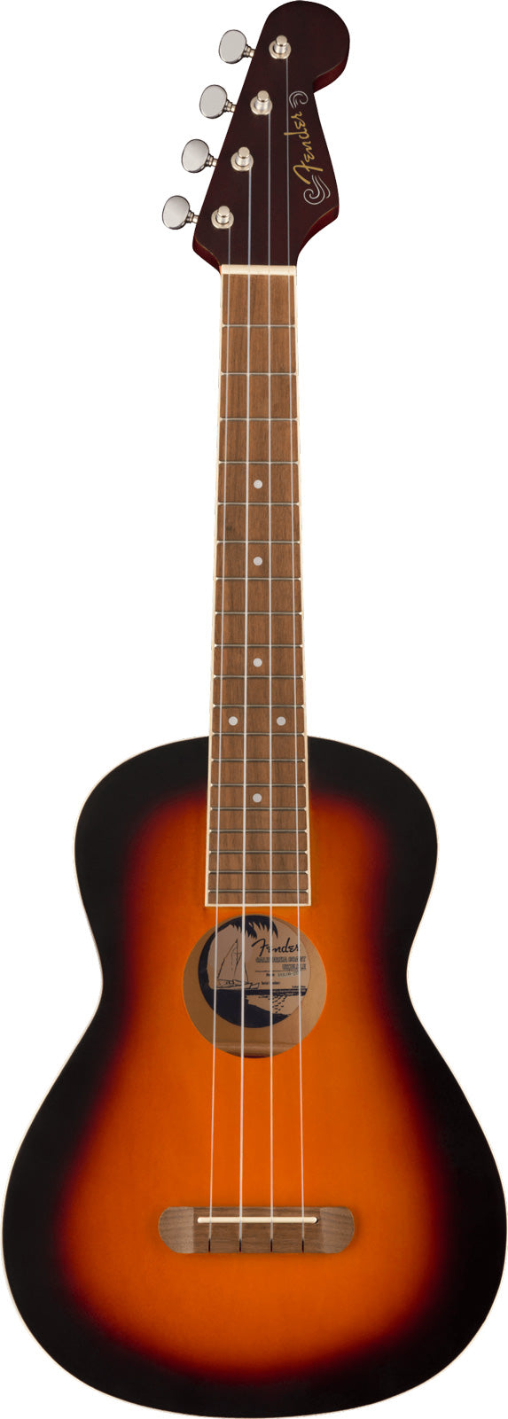 Fender Avalon Ukelele Tenor 2 Colores Sunburst 1