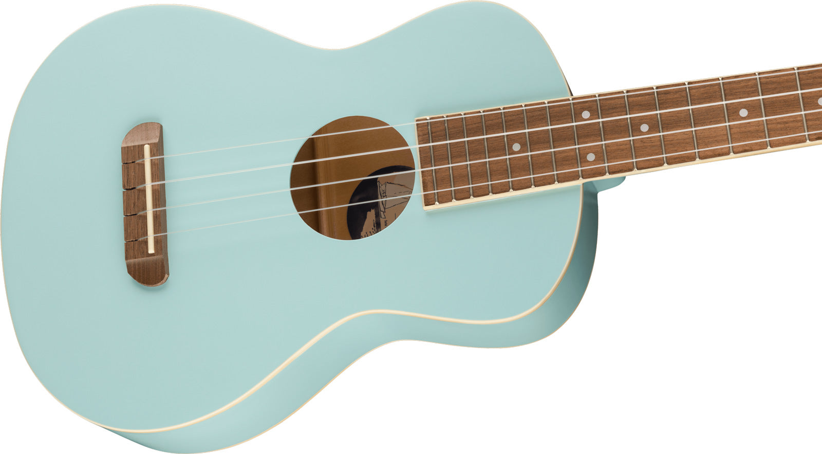 Fender Avalon Ukelele Tenor Daphne Blue 4