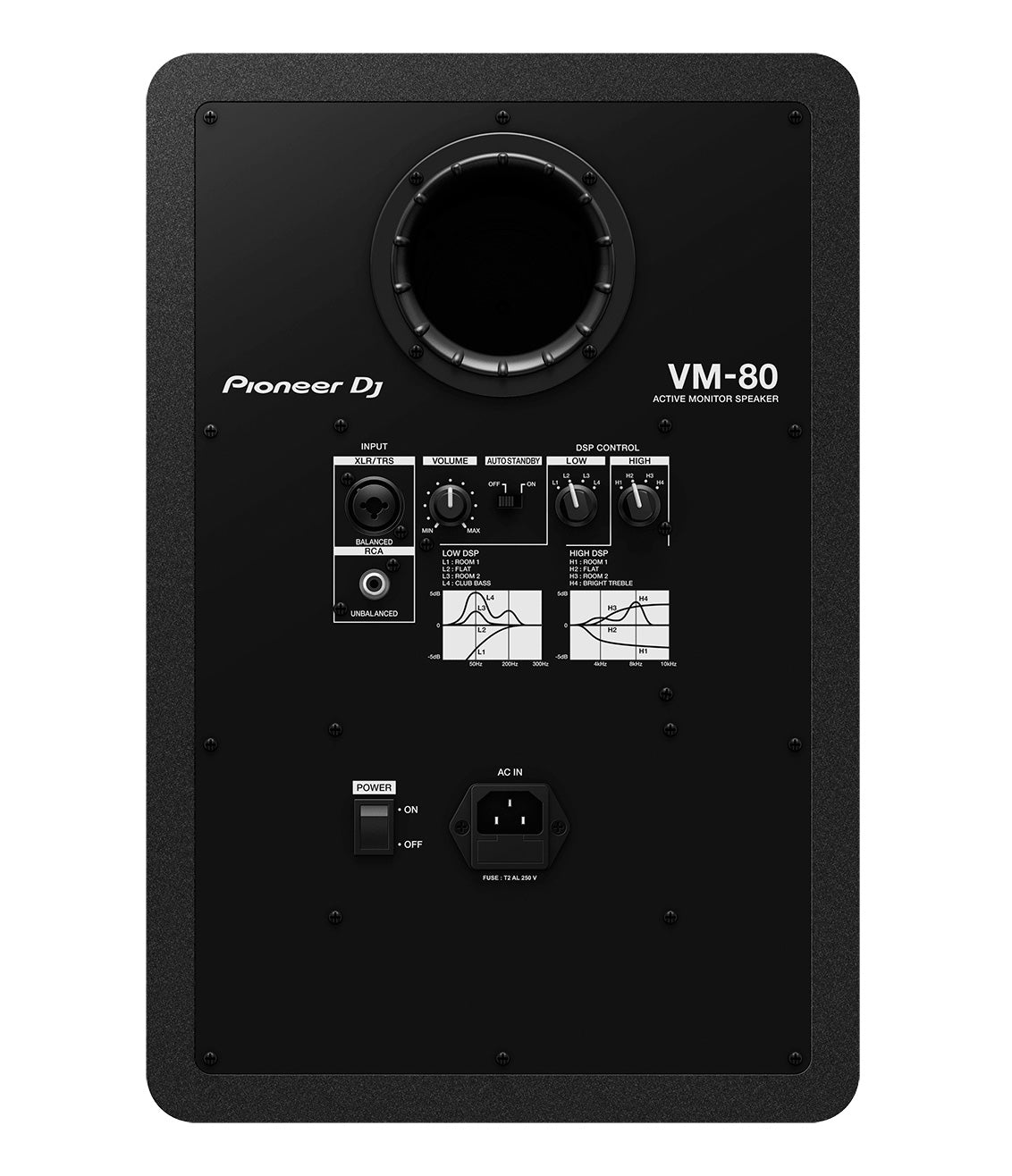 Pioneer DJ VM80 Monitor Activo Negro. Unidad 3