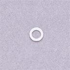 All Parts TK7717025 Plastic Washers for Bass Keys Between Button and Housing (8 Pieces) White 1