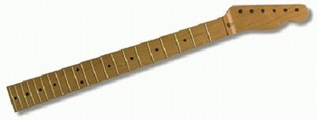 All Parts TMNFFAT Replacement Neck For Tele Solid Maple Chunky 21 Frets 1