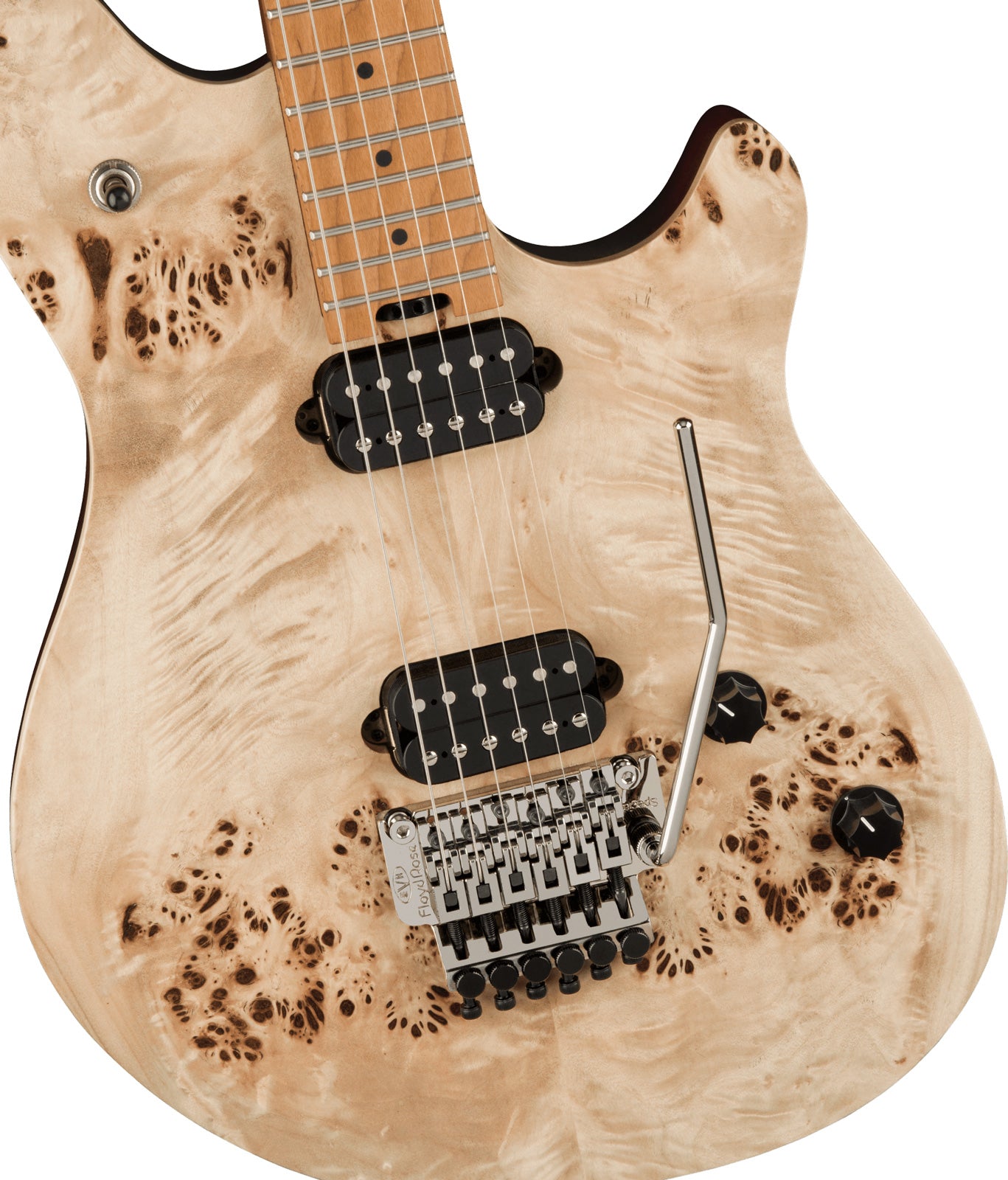 EVH Wolfgang Standard MN Guitarra Eléctrica Poplar Burl 4