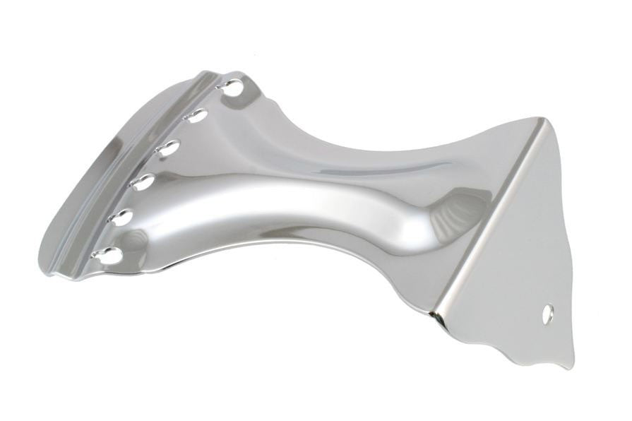 All Parts TP0498010 Bent Tailpiece for Resonator Style Guitars Chrome 2-1/8 String Spacing 4-5/8 1