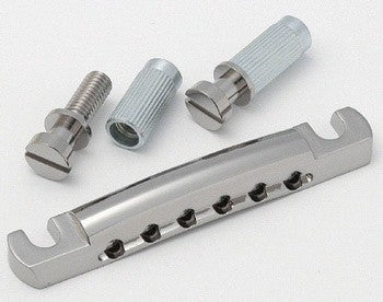 All Parts TP3406001 Featherweight Stop Tailpiece with USA Thread Studs & Anchors Nickel 3-1/4 Sp 1