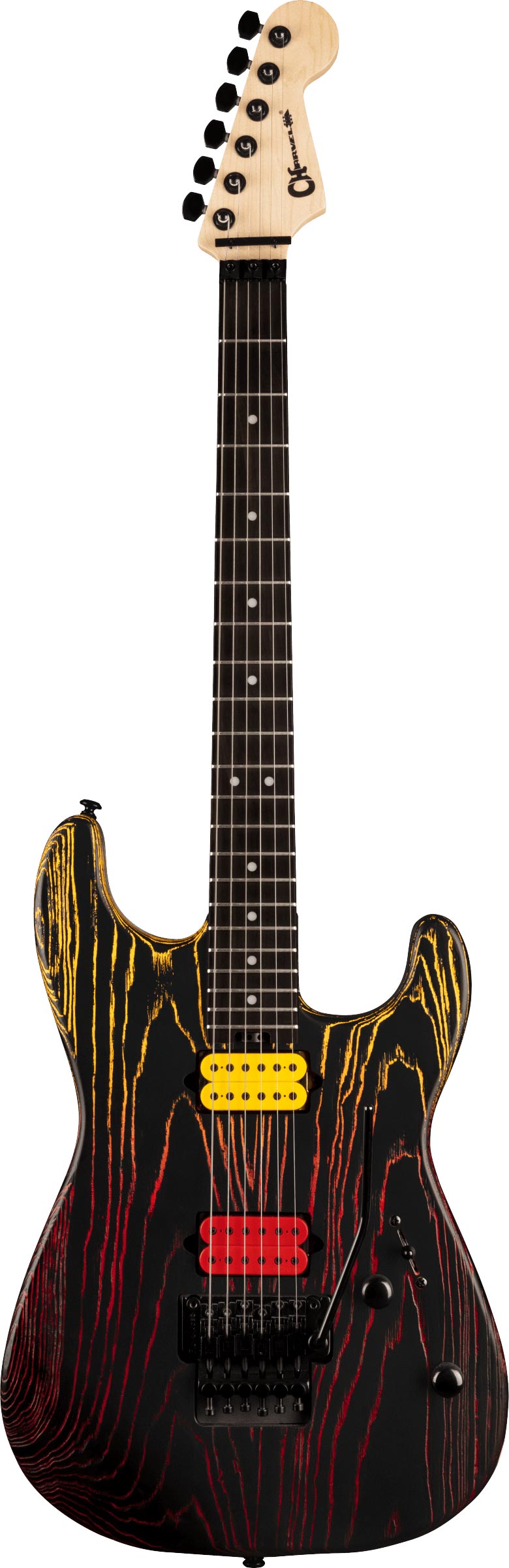 Charvel Pro-Mod San Dimas Style 1 HH FR EB Guitarra Eléctrica Sunburn 1