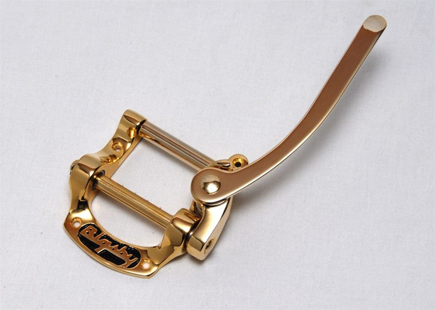 Bigsby TP3640002 B5 Vibrato Gold Horseshoe Style No Bridge for Flat Solid Body Guitars 1