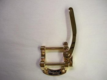 Bigsby TP3643002 Licensed B50 Vibrato Tailpiece Gold No Bridge for Flat Solid Body Guitars 1