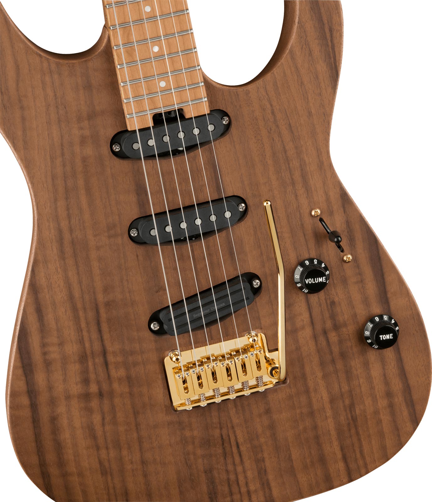 Charvel Pro-Mod DK22 SSS 2PT CMN Guitarra Eléctrica Natural 4