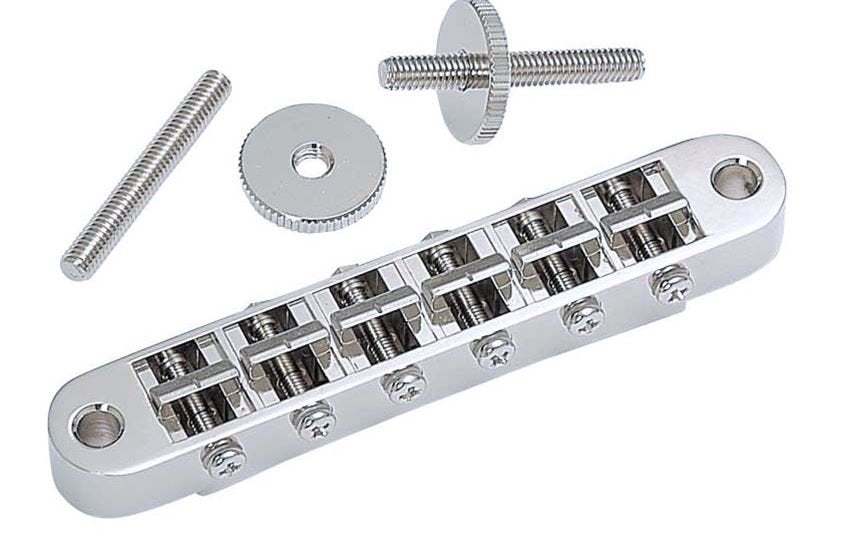 Gotoh GB2540010 Nashville Tunematic Chrome with Hardware 2-1/16 String 2-29/32 Post Spacing 1