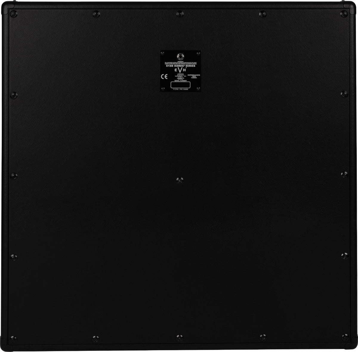 EVH 5150 4X12 BLK Cabinet Iconic Series Pantalla Amplificador Negra 9