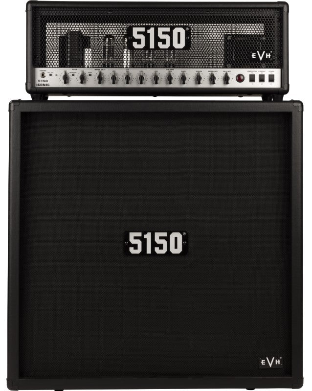 EVH 5150 4X12 BLK Cabinet Iconic Series Pantalla Amplificador Negra 19