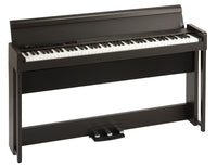 Korg -Pack- C1 BR Piano Digital Marrón + Banqueta Negra y Auriculares 2