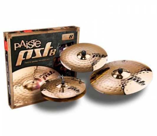 Paiste PST8 Reflector Rock Set 3 Platos Batería 1