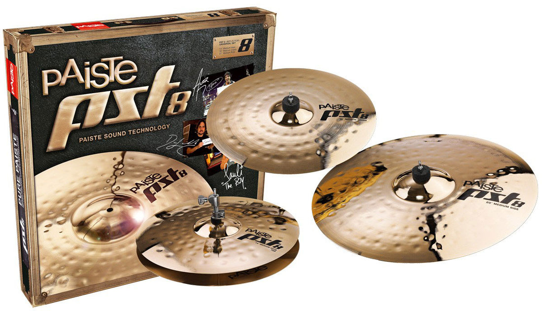 Paiste PST8 Reflector Universal Set 3 Platos Batería 1