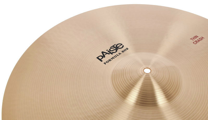 Paiste 22 Formula 602 Thin Crash Plato Batería 22 Pulgadas 3