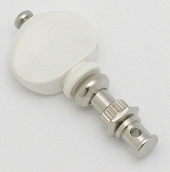 Gotoh TK7872001 UKB Ukulele Keys (Set of 4) Nickel with White Knobs 1